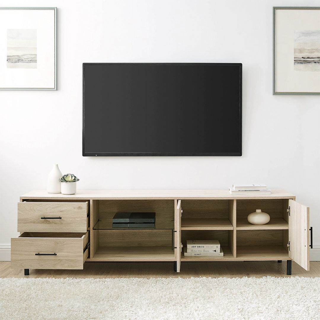 Kệ TV phòng ngủ thiết kế hiện đại SMLIFE Tekkaman