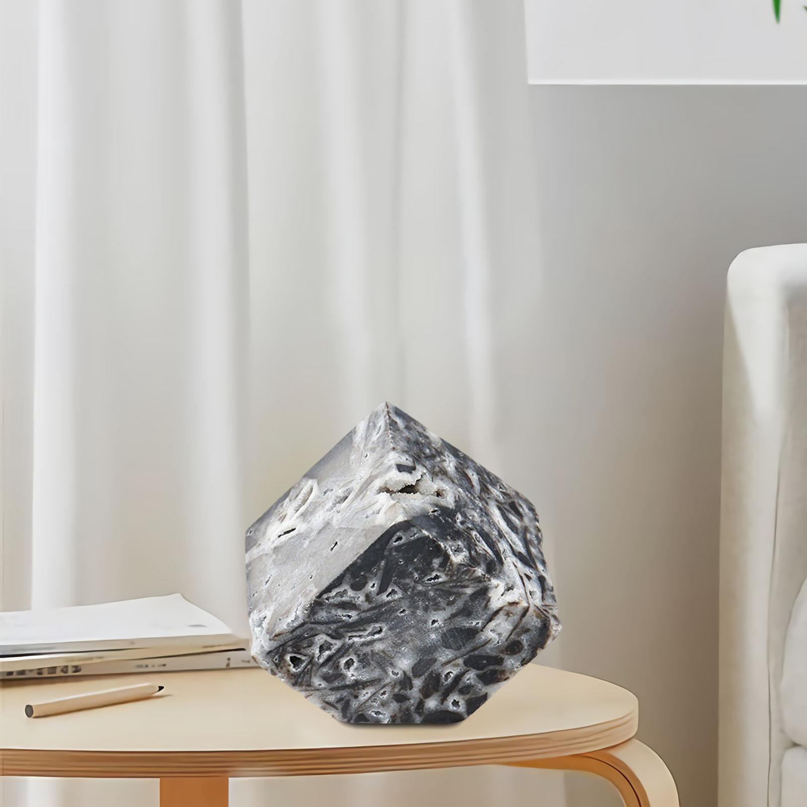Natural Crystal Natural Gemstone Crystal Energy Quartz Tower Tetrahedral Column Mineral Specimen Home Office Decor