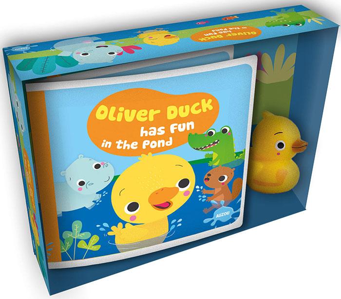 Oliver Duck Has Fun in the Pond (My First Bath Book and Toy)