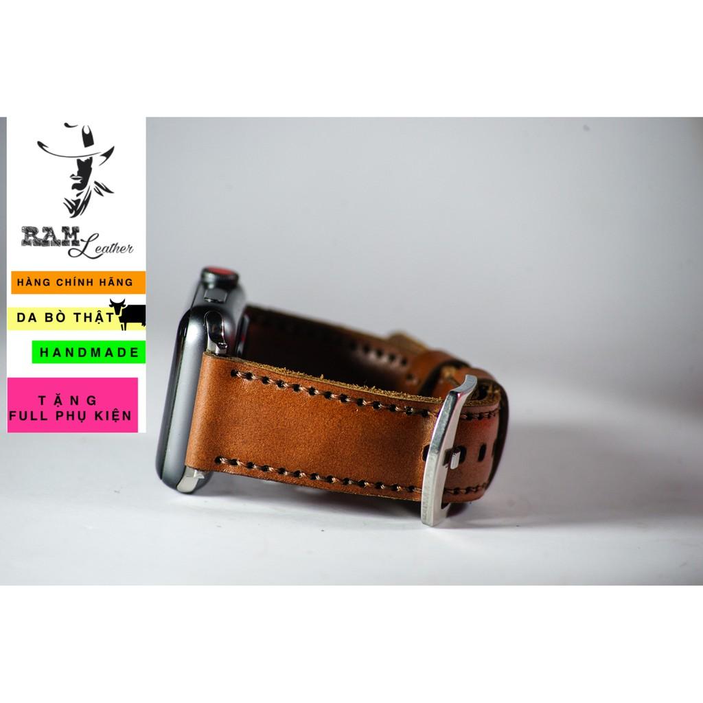 Dây đồng hồ RAM Leather da bò thật - RAM classic 1980