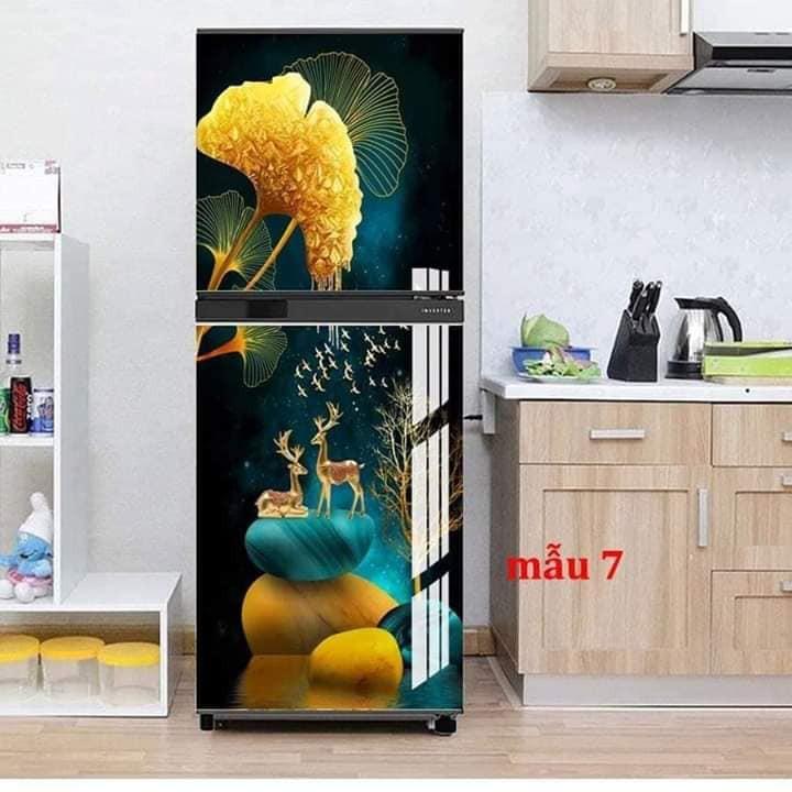 Miếng dán tủ lạnh 3D chống thấm