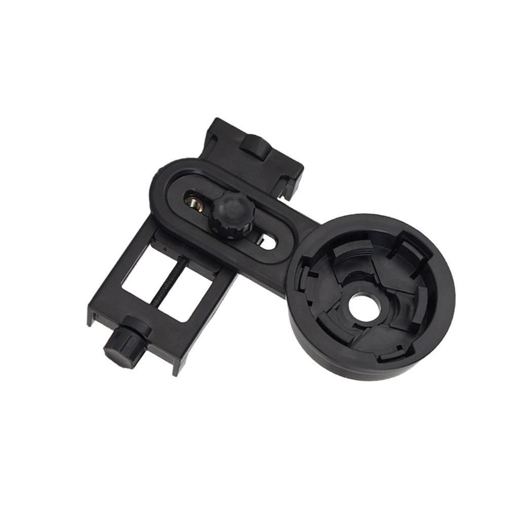 2 Pieces Universal Camera Adapter Smartphone Capturer Holder Mount Barcket for Binoculars Monocular Scopes Telescopes 26.4-46.4mm