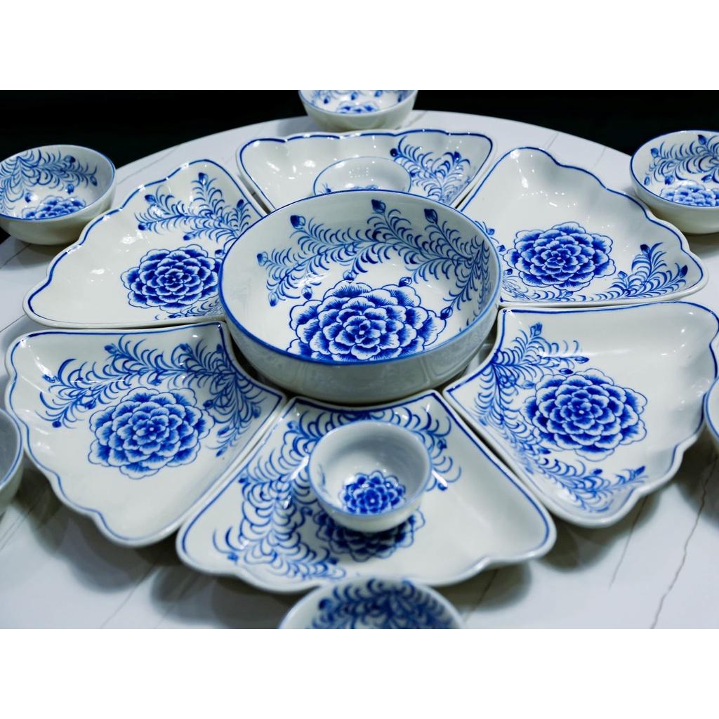Bộ Hoa Mặt Trời - Bộ Hoa Cúng Bát Tràng - Hoa Mẫu Đơn