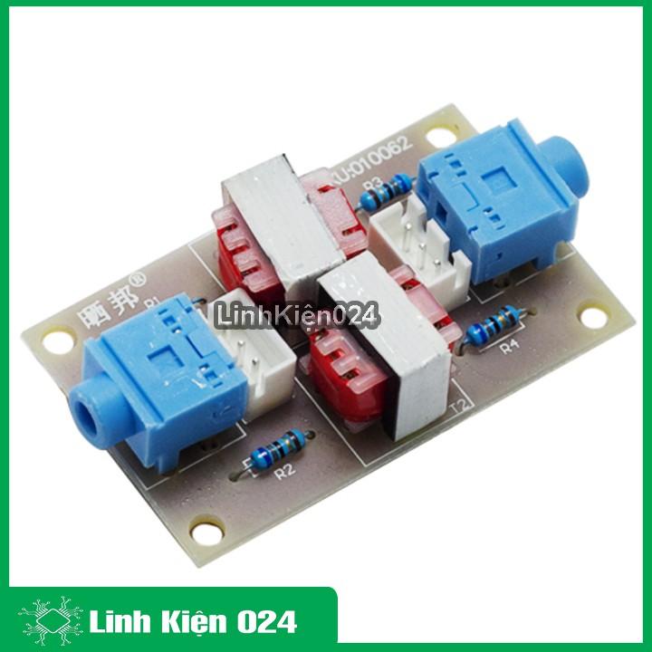 Module Cách Li Lọc Nhiễu Âm Thanh In/Out Jack Audio