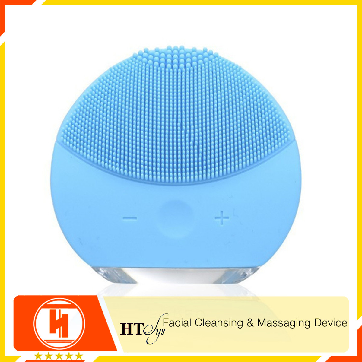Máy rửa mặt mini massage tích hợp sóng âm HT SYS - Forever - Facial Cleansing &amp; Massaging Device