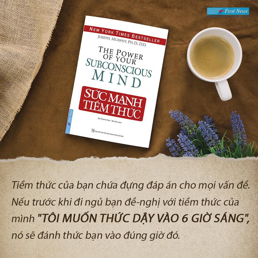 Sách - Combo Sức mạnh tiềm thức + Tự do đầu tiên và cuối cùng - FirstNews