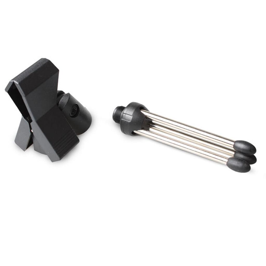 Adjustable Metal Tripod Desktop Table Mic Microphone Clamp Clip Holder Stand