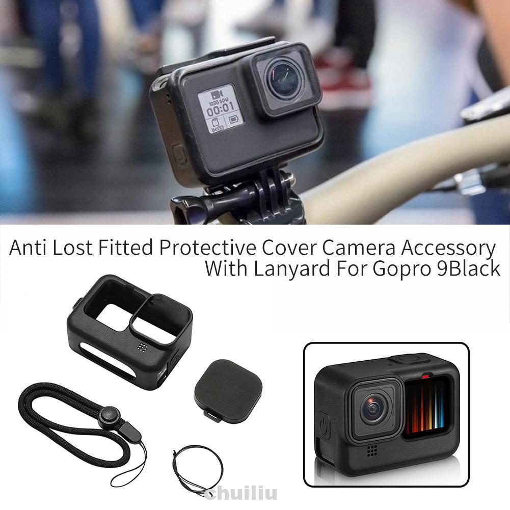 Vỏ Bảo Vệ Bằng Silicon Chống Bụi Cho Gopro 9