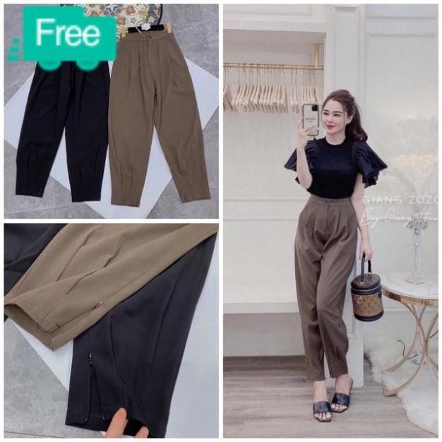 Quần baggy khoá gấu siêu hot