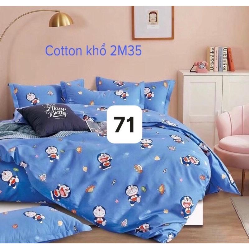 Sale Bộ chăn ga 100% cotton Hàn Quốc 5 món 1m đến 1m8 GỐI ÔM DÂY KHOÁ - 6