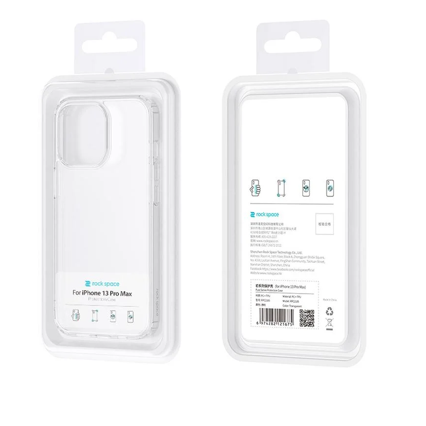 Ốp lưng chống sốc trong suốt cho iPhone 13 (6.1 inch) hiệu Rock Space tective Case siêu mỏng 1.5mm độ trong tuyệt đối, chống trầy xước, chống ố vàng, tản nhiệt tốt - hàng nhập khẩu