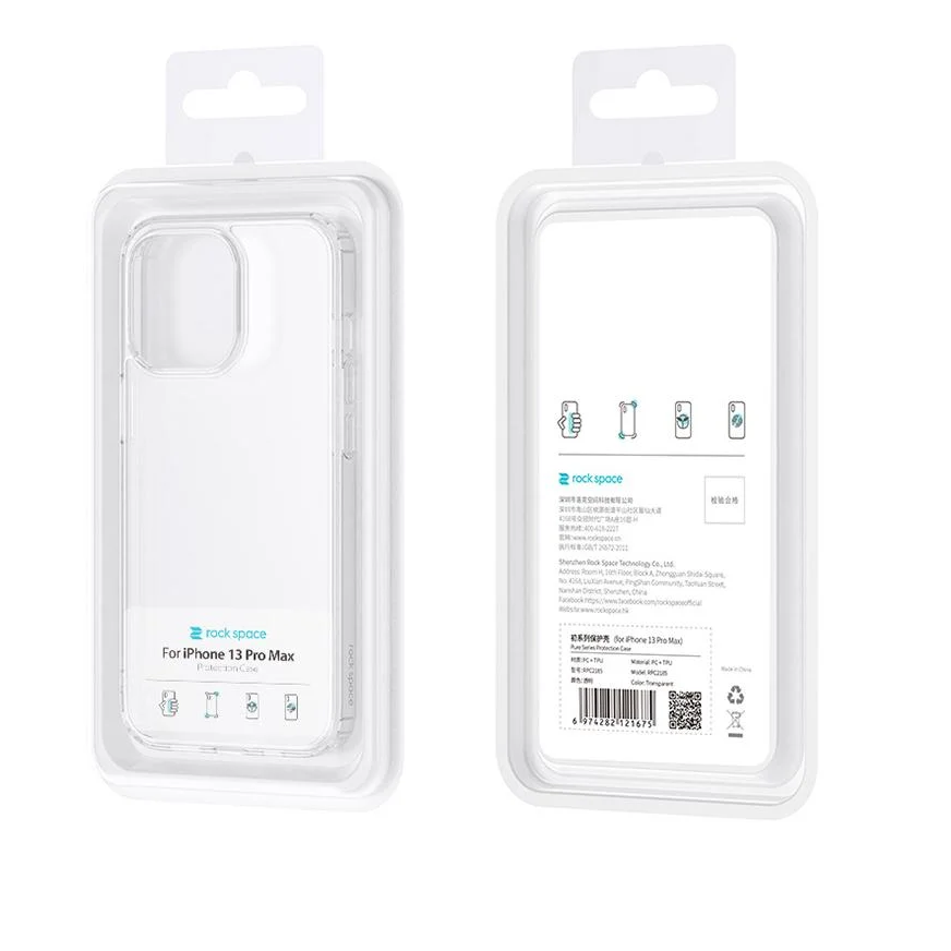 Ốp lưng chống sốc trong suốt cho iPhone 13 Pro hiệu Rock Space Protective Case siêu mỏng 1.5mm độ trong tuyệt đối, chống trầy xước, chống ố vàng, tản nhiệt tốt - hàng nhập khẩu