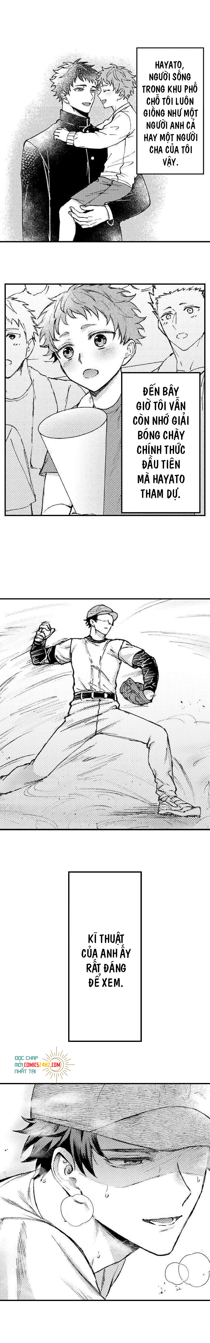 tình yêu ngây thơ của cậu bé bóng chày chapter 1 9