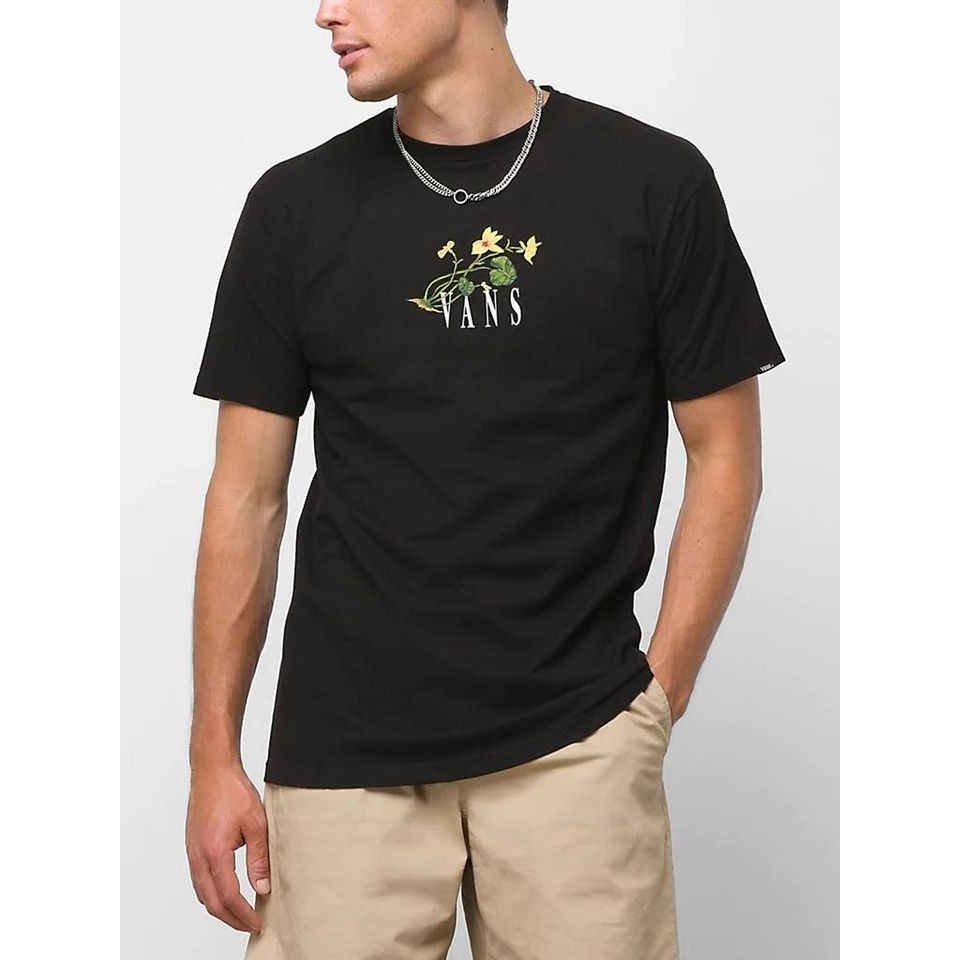 Áo phông Vans Greener Grounds SS Tee Black - VN0000K8BLK