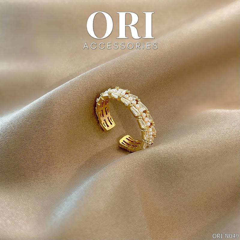 Nhẫn nữ Freesize pha lê Oriana thời trang độc đáo ORI ACCESSORIES N049