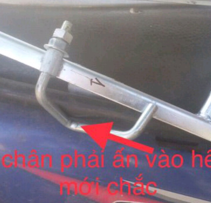 Giá chở hàng xe máy Dream - Baga xe máy Dream loại 1 dày chắc chắn