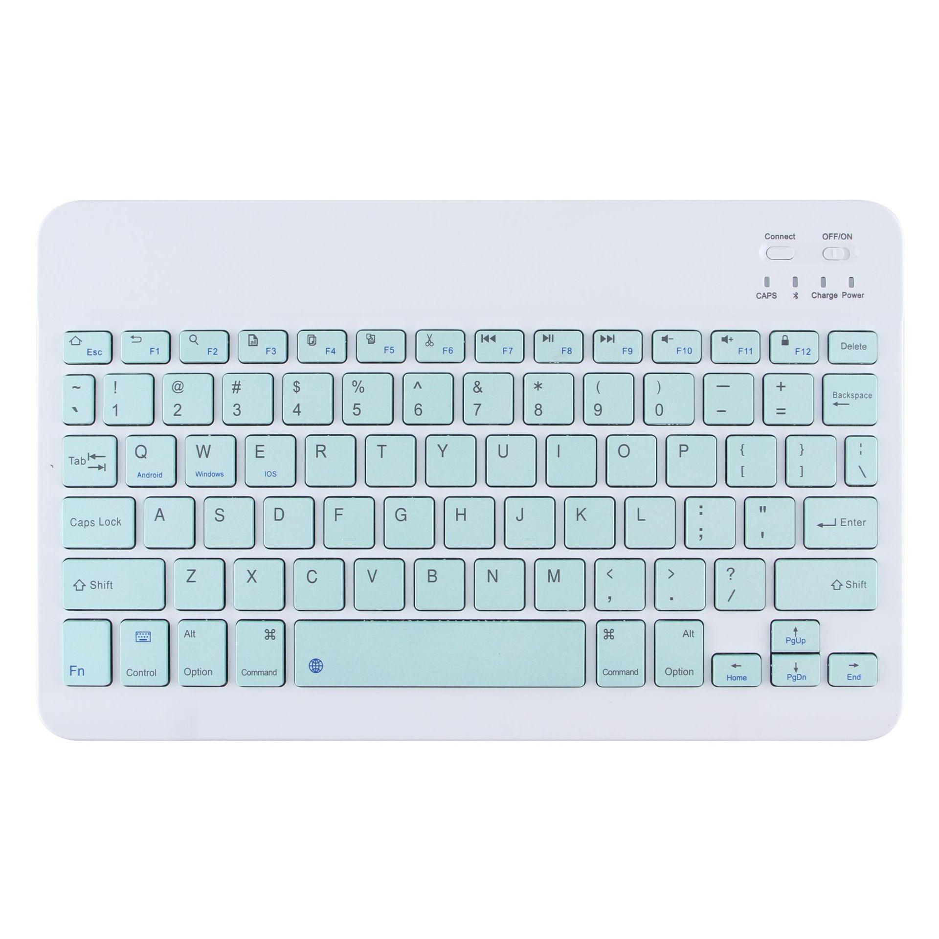 Dành Cho iPad Air Pro Bluetooth Không Dây Bàn Phím Và Chuột Tiếng Do Thái Tây Ban Nha Pháp Hàn Quốc Cho Android IOS Windows Cho Điện Thoại Máy Tính Bảng