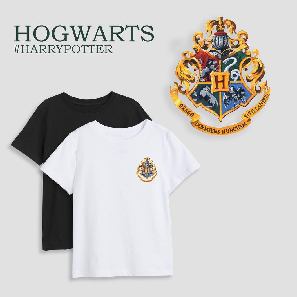 Áo cộc tay Icotton cho bé Hogwarts Harry potter BT135 - Trắng