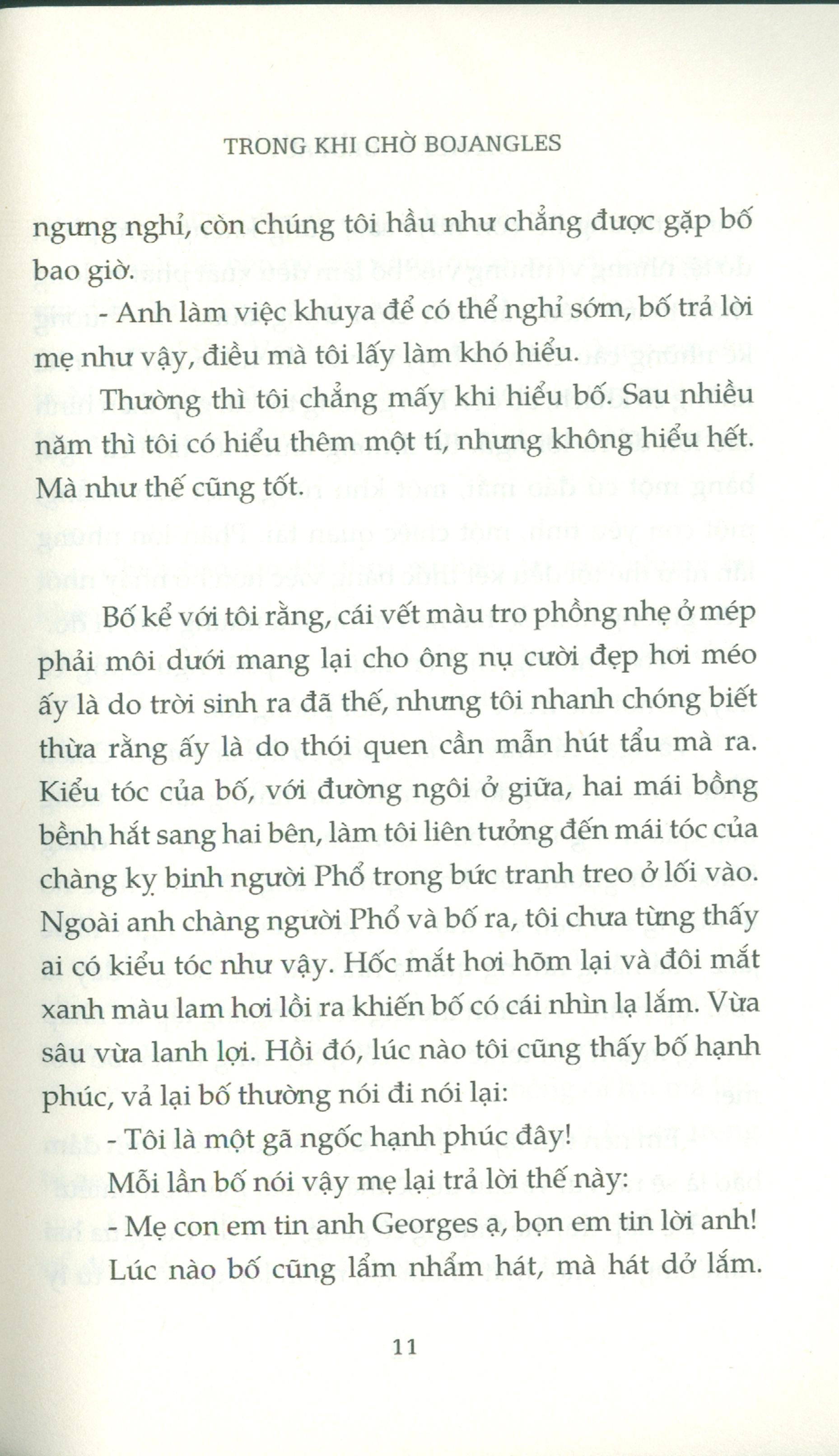 Trong Khi Chờ Bojangles