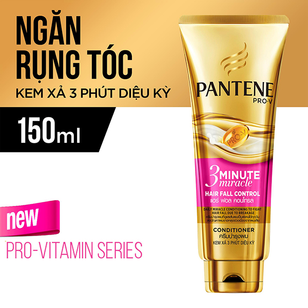 Kem Xả PANTENE Cao Cấp 3 Phút Diệu Kì Ngăn Rụng Tóc 150ml