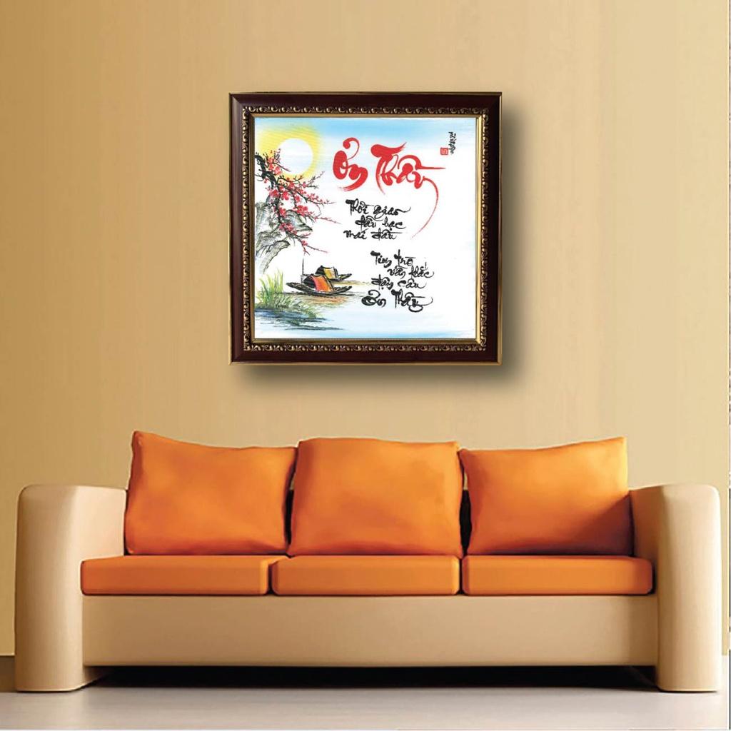 Tranh thư pháp quà tặng thầy cô, tri ân nhà giáo