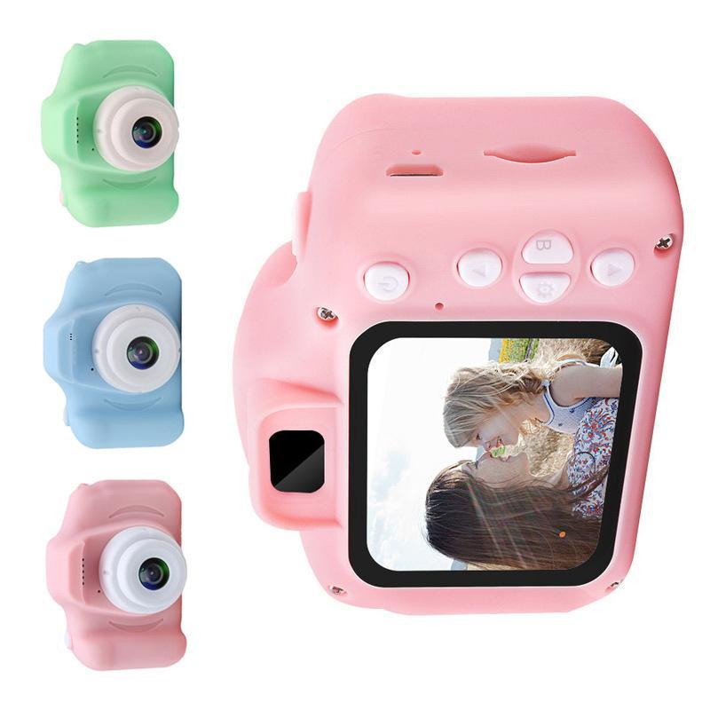 Máy ảnh trẻ em K2 phong cách mới nhất có thể chụp ảnh và quay video đồ chơi máy ảnh kỹ thuật số bé trai và bé gái SLR mini quà tặng khuyến mãi