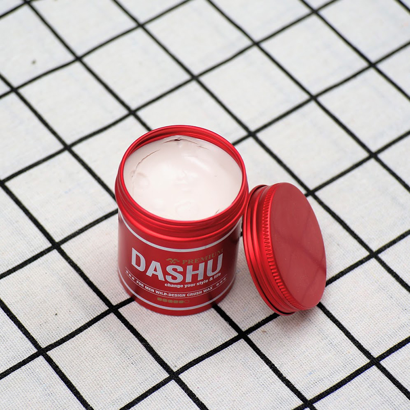 Wax vuốt tóc Nam Hàn Quốc Dashu for Men Premium Wild Design Crush Wax 100ml, sáp wax cao cấp 90% thảo dược mùi hương tự nhiên, độ vào nếp 7-8, độ bóng 3, độ bám tuyệt vời, tạo kiểu không bết dính dùng cho nhiều loại tóc.