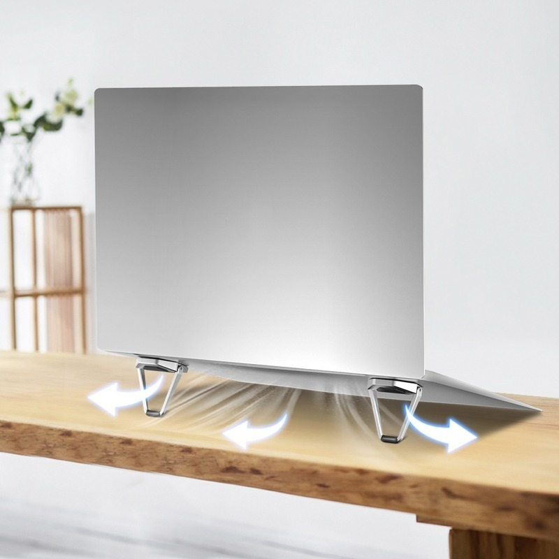 2 Giá Đỡ Laptop Đa Năng Kim Loại Di Động Để Bàn Máy Tính Xách Tay Giá Đỡ Làm Mát Laptop Gấp Giá Đỡ Cho MacBook Máy Tính Gắn