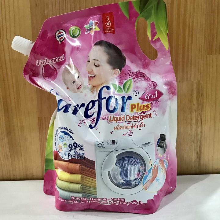 Nước giặt, xả đậm đặc Carefor túi 2000ml Thái Lan