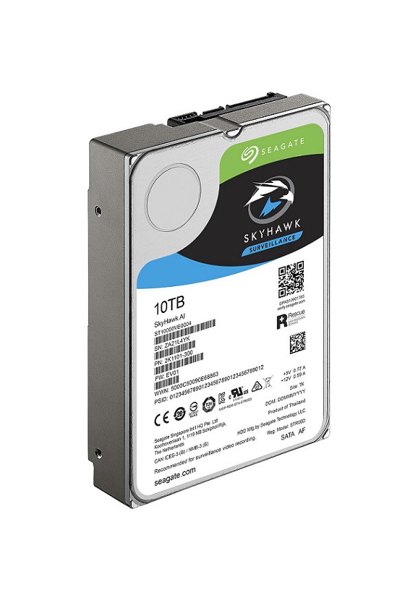 Ổ Cứng HDD Seagate SKYHAWK AI  10TB/3.5/7200rpm ST10000VE0004 - Hàng Chính Hãng