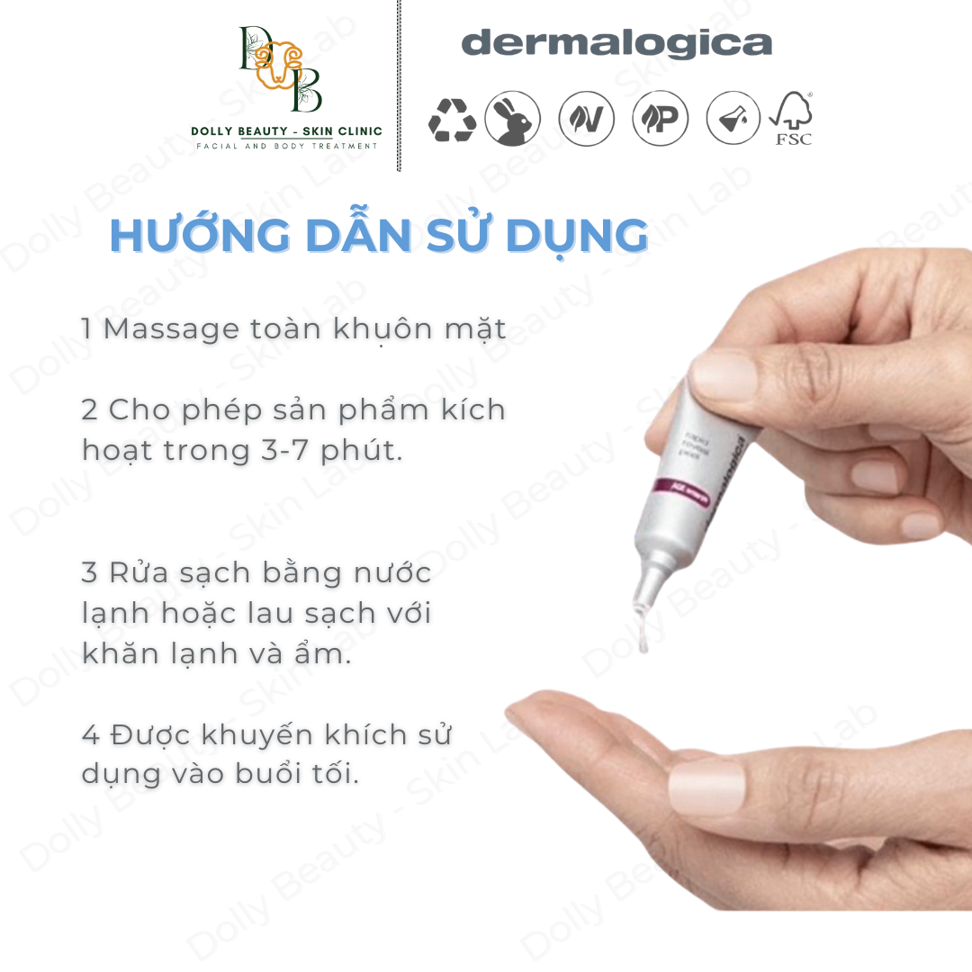 Peel da tại nhà RAPID REVEAL PEEL của Dermalogica - Dolly Beauty