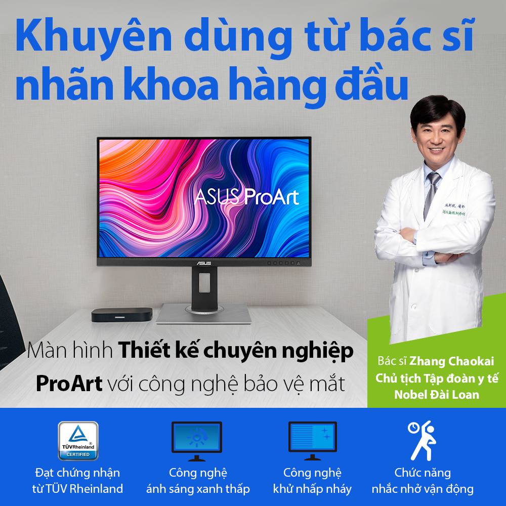 Màn Hình Asus ProArt PA278QV 27' inch WQHD (2560 x 1440) - Hàng Chính Hãng