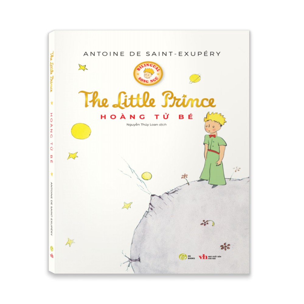 Sách: Hoàng tử bé_The little prince bản Song Ngữ Việt - Anh (kèm file nghe + note từ mới)