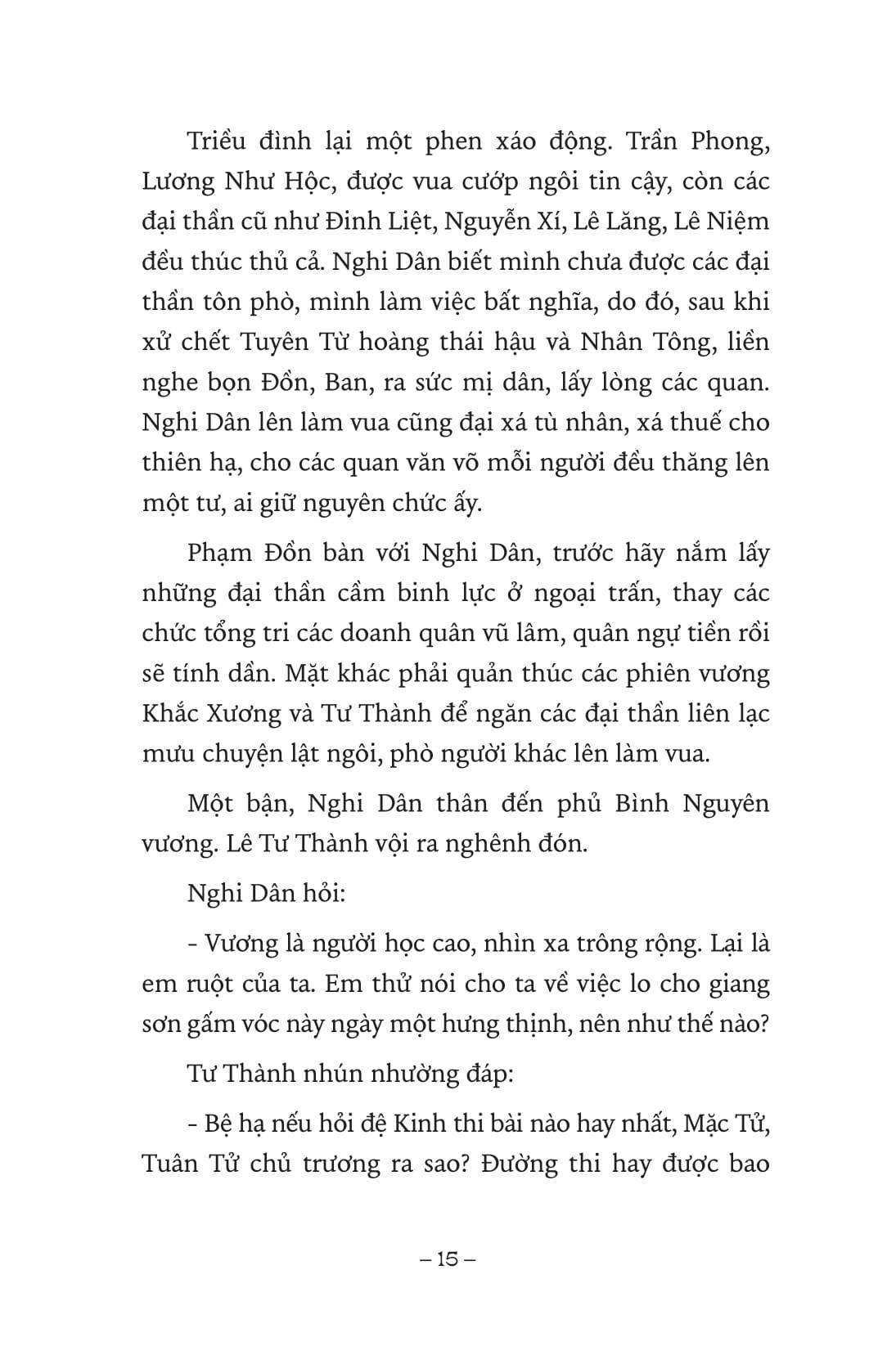 Ngàn Năm Sử Việt - Nhà Hậu Lê - Lê Sơ - Hoàng Đế Anh Minh
