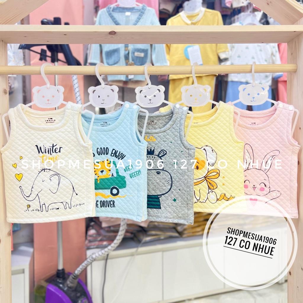 BAPBI Gile nỉ trần bông và gile nỉ cho bé( hình ảnh shop tự quay tự chụp)