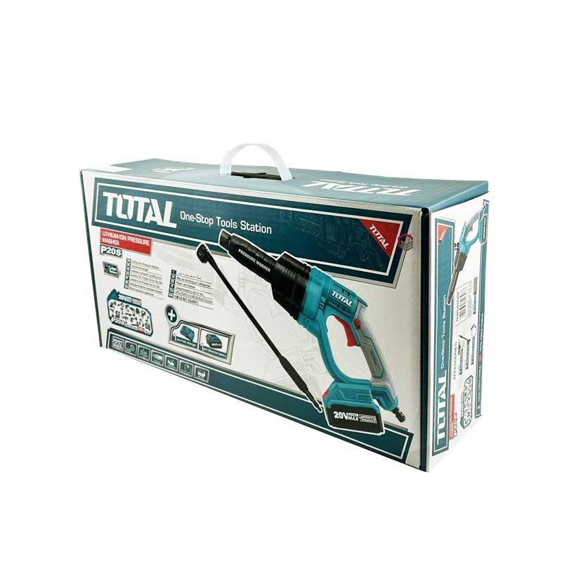 MÁY XỊT RỬA ÁP LỰC DÙNG PIN 20V/4.0AH (1 PIN 4.0AH , 1 SẠC NHANH) TOTAL TPWLI20084 - HÀNG CHÍNH HÃNG