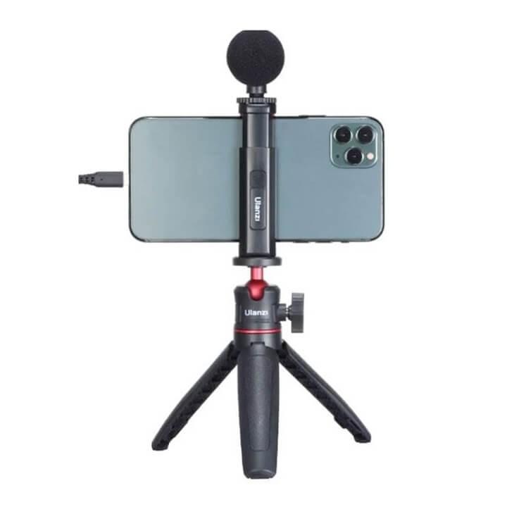 KẸP ĐIỆN THOẠI LÊN TRIPOD TÍCH HỢP HOTSHOE ULANZI ST-19 - HÀNG NHẬP KHẨU