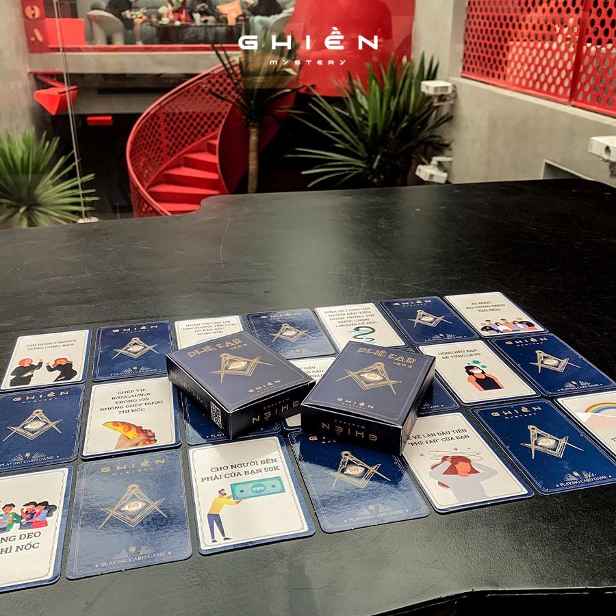 Bộ bài &quot;PHÊ FAR&quot; ver 2 - Drinking Game nâng cấp chơi vui vẻ với bạn bè hội nhóm, cuộc nhậu thêm say | Ghiền Mystery