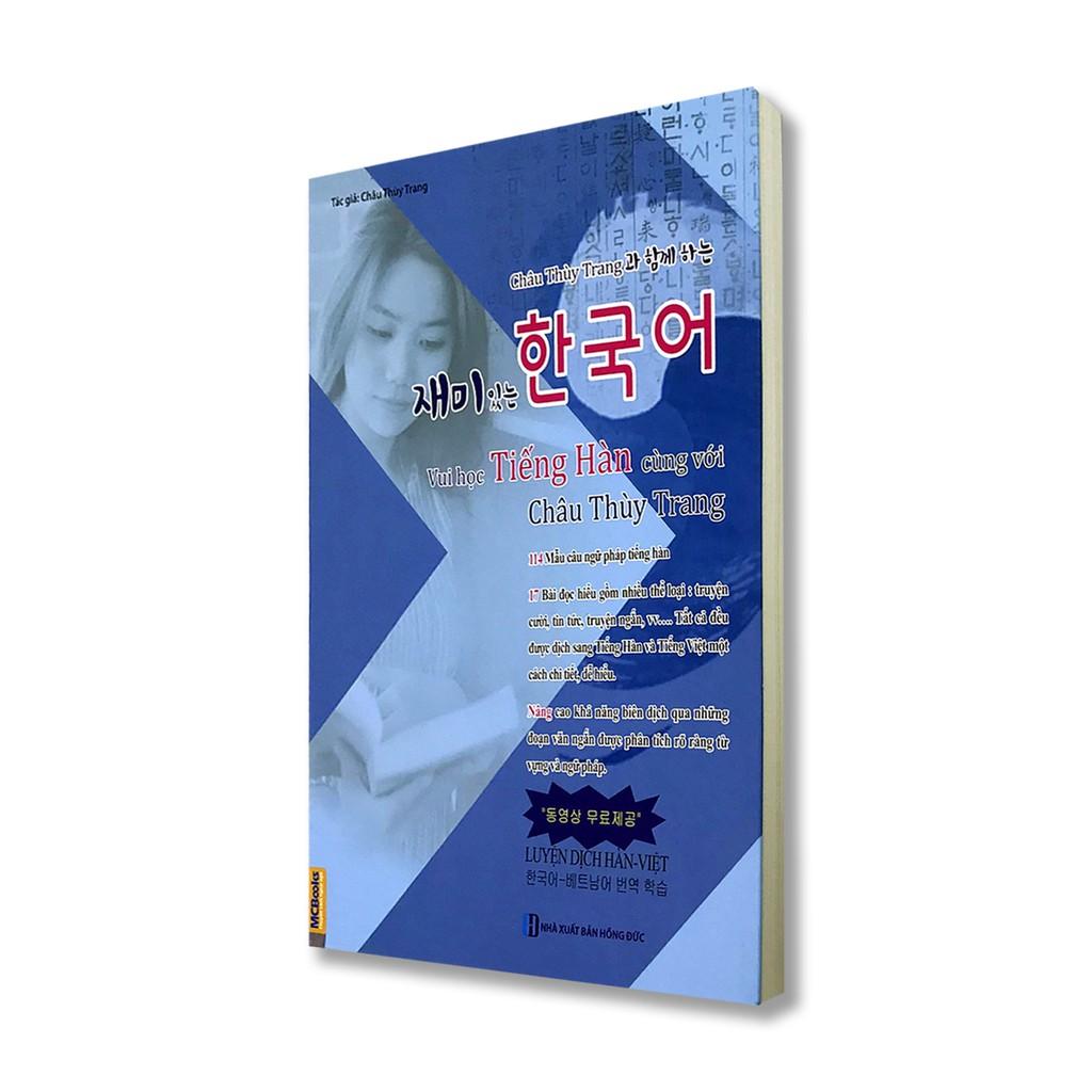 Sách - Vui học tiếng Hàn cùng Châu Thùy Trang