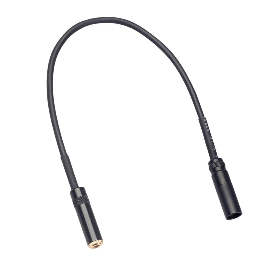 XLR Socket To 3.5 Mm Stereo Socket Cable | 0.1-2 Meters