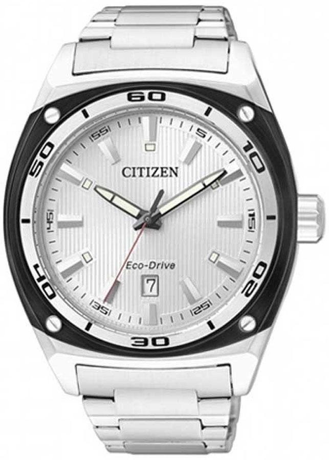 Đồng Hồ Nam Citizen Dây Thép Không Gỉ AW1041-53B - Mặt Trắng