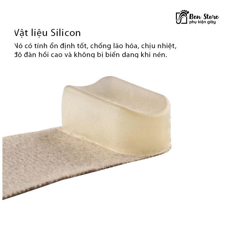 1 dụng cụ nẹp ngón chân, hỗ trợ hồi phục bệnh vẹo ngón chất liệu nylon velcro, silicon dễ điều chỉnh #nep55