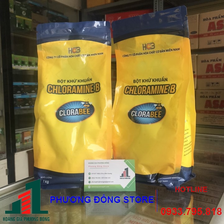 Thuốc khử trùng Chloramine B -1kg