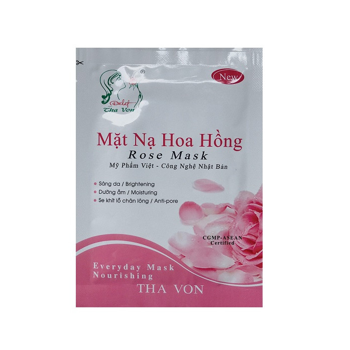 Mặt Nạ Hoa Hồng Rose Mask Tha Von