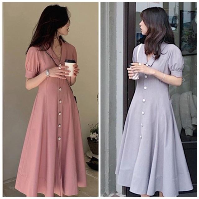 Đầm Suông Dài 2 Màu Freesize