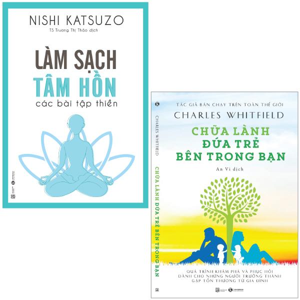 Combo Sách Làm Sạch Tâm Hồn + Chữa Lành Đứa Trẻ Bên Trong Bạn