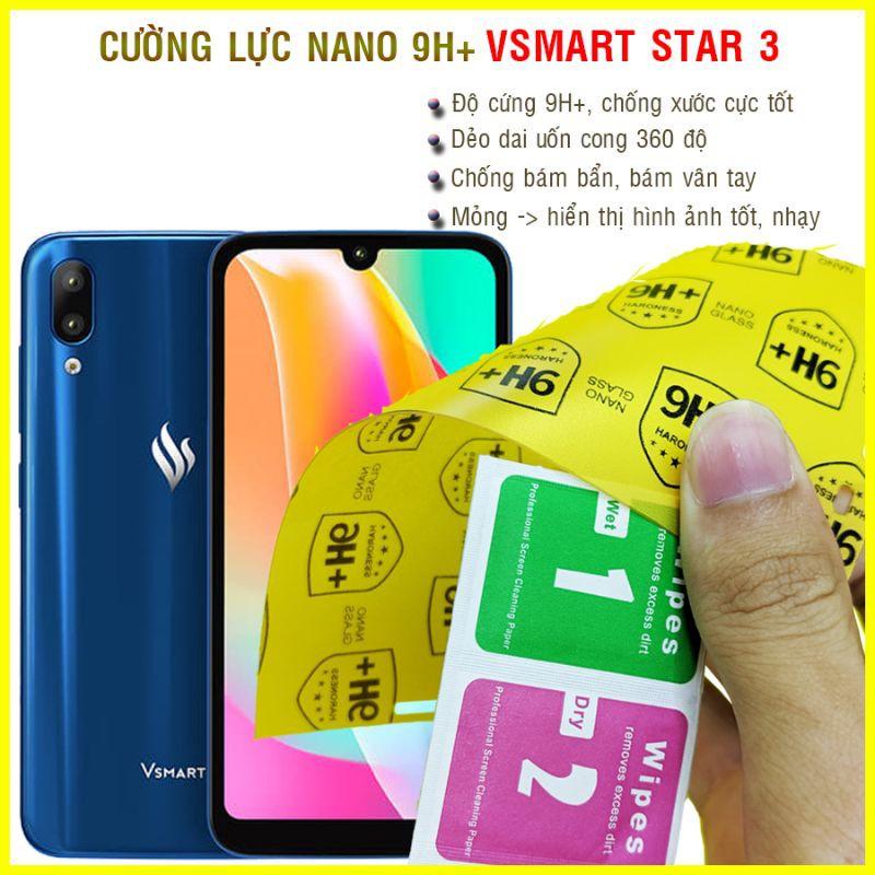 Dán cường lực dẻo nano  dành cho  Vsmart Star 3