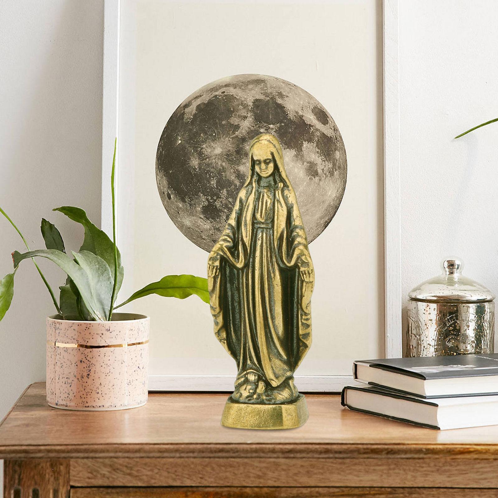 Virgin Mary Statue Interior Decoration Religious Mother