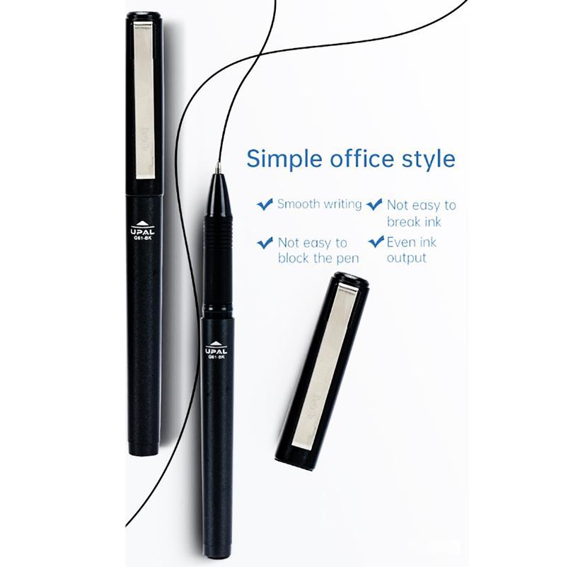 Bút Gel Deli 1.0mm EG61-BK Màu Đen