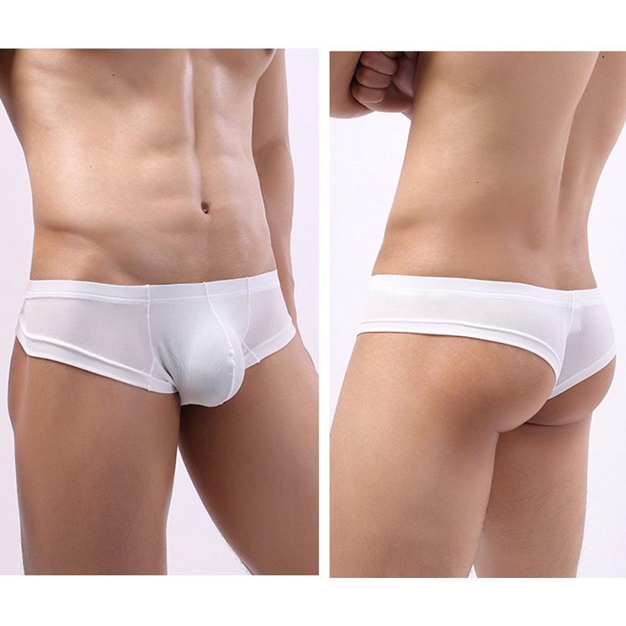 QUẦN LÓT NAM - Tam Giác Nửa Mông - Thun Lạnh Siêu Mát